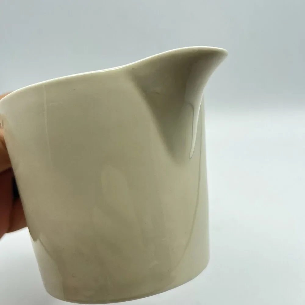 Crate & Barrel Pale Yellow Creamer Designed By Barbara Eigen